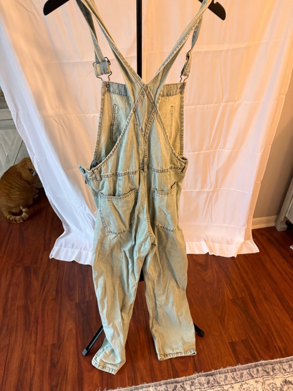 Free people Classic Women's Light Denim Overalls